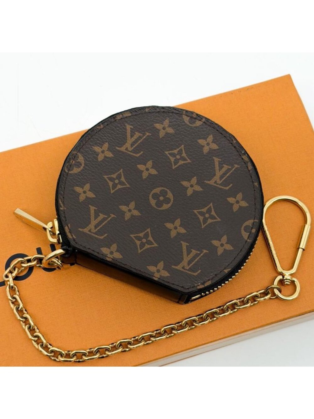 Louis Vuitton Micro Boite Chapeau Monogram Coin Purse